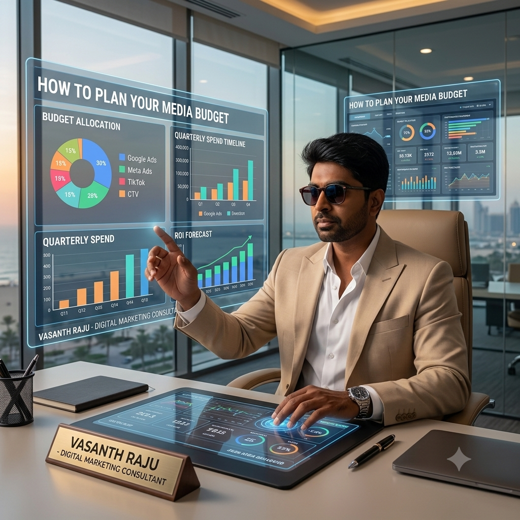 How to Plan Your Media Budget: Vasanth Raju Digital Marketing Consultant